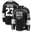 Men's Dustin Brown Black Los Angeles Kings Breakaway Jersey Jersey