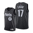 Devontae Cacok Brooklyn Nets 2021-22 Earned Edition Jersey - Black - Men Jersey