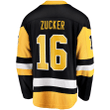 Men's Jason Zucker Black Pittsburgh Penguins Breakaway Player Jersey Jersey