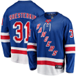 Men's Igor Shesterkin Blue New York Rangers Home Breakaway Player Jersey Jersey