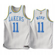 Malik Monk #11 Los Angeles Lakers 2022-23 Classic Edition White Jersey - Men Jersey