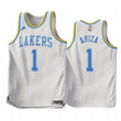 Trevor Ariza #1 Los Angeles Lakers 2022-23 Classic Edition White Jersey - Men Jersey