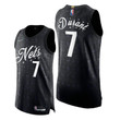 Brooklyn Nets #7 Kevin Durant Black Christmas Eve Jersey 75th Anniversary - Men Jersey