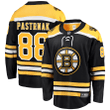 Men's David Pastrnak Black Boston Bruins Home Premier Breakaway Player Jersey Jersey
