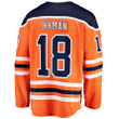Men's Zach Hyman Orange Edmonton Oilers Breakaway Player Jersey Jersey
