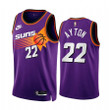 Deandre Ayton 2022-23 Phoenix Suns Purple #22 Classic Edition Jersey - Men Jersey