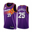 Mikal Bridges 2022-23 Phoenix Suns Purple #25 Classic Edition Jersey - Men Jersey