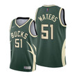Bucks #51 Tremont Waters Green 2021-22 Earned Edition Jersey - Men Jersey