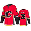 Men's Calgary Flames Michael Stone #26 Home Red Jersey Jersey