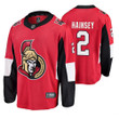 Ottawa Senators Ron Hainsey #2 Jersey Men's Home Breakaway Player Jersey