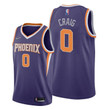 Torrey Craig #0 Phoenix Suns 2022 Icon Edition Purple Jersey Diamond Badge - Men Jersey