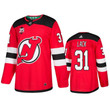 New Jersey Devils Eddie Lack #31 Home Red Jersey Jersey
