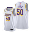 Los Angeles Lakers #50 Jemerrio Jones 2021-22 Association Edition Jersey White - Men Jersey