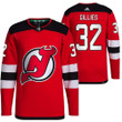 New Jersey Devils Jon Gillies Home Red #32 Jersey Primegreen Jersey
