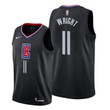 Los Angeles Clippers #11 Moses Wright Black 2021-22 Statement Edition Jersey - Men Jersey