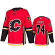 Men's Calgary Flames Daniel Pribyl #74 Home Red Jersey Jersey