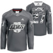 Men's Austin Wagner #27 2021 LA Kings X Undefeated Jersey Gray Camo Jersey