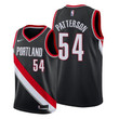 Patrick Patterson #54 Portland Trail Blazers 2021-22 City Edition Black Jersey - Men Jersey