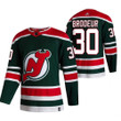 Martin Brodeur New Jersey Devils 2021 Reverse Retro Special Edition Jersey Green Jersey