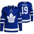 Toronto Maple Leafs #19 Jason Spezza Home Blue Jersey 2021-22 Primegreen Jersey