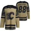 Andrew Mangiapane Flames 2021 CAF Night Camo Canadian Armed Force Jersey #88 Jersey