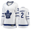 Toronto Maple Leafs Ron Hainsey #2 Breakaway White Jersey - Women Jersey