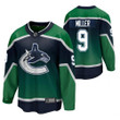 Men Vancouver Canucks #9 J.T. Miller 2021 Special Edition Green Jersey Jersey