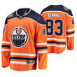 Men's Edmonton Oilers Matt Benning #83 Orange Home Breakaway Player Jersey Jersey