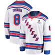 New York Rangers Jacob Trouba #8 Away 2022 Stanley Cup Champions Breakaway Men Jersey - White
