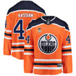 Edmonton Oilers Zack Kassian #44 Home 2022 Stanley Cup Final Breakaway Men Jersey - Orange