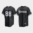 Luis Robert #88 Chicago White Sox Black 2021 City Connect Jersey Jersey