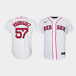 Youth Boston Red Sox Eduardo Rodriguez #57 White Home Jersey Jersey