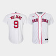 Youth Boston Red Sox Ted Williams #9 White Home Jersey Jersey