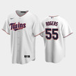 Twins #55 Taylor Rogers Home White Jersey Jersey