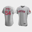 Men's Boston Red Sox #54 Martin Perez Gray Road Jersey Jersey