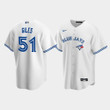 Men's Toronto Blue Jays #51 Ken Giles White Home Jersey Jersey