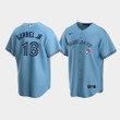 Men's Toronto Blue Jays #13 Lourdes Gurriel Jr. Powder Blue Alternate Jersey Jersey
