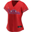 Bryce Harper #3 Philadelphia Phillies Women's Alternate Player Jersey - Red Jersey