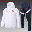 French 2020/21 White Coat Puffer Jacket