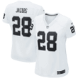 Josh Jacobs Las Vegas Raiders Women's Player Game Team Jersey - White Jersey