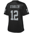 Ken Stabler Las Vegas Raiders Pro Line Women's Retired Player Jersey - Black