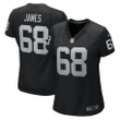 Andre James Las Vegas Raiders Women's Game Jersey - Black Jersey