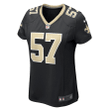 Jalyn Holmes New Orleans Saints Women's Game Player Jersey - Black Jersey
