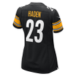 Joe Haden Pittsburgh Steelers Women's Game Jersey - Black Jersey