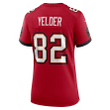 Deon Yelder Tampa Bay Buccaneers Women's Game Player Jersey - Red Jersey