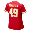 Daniel Sorensen Kansas City Chiefs Women's Game Jersey - Red Jersey