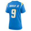 Kenneth Murray Jr. Los Angeles Chargers Women's Game Jersey - Powder Blue Jersey