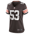 Nick Harris Cleveland Browns Women's Game Jersey - Brown Jersey