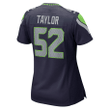 Darrell Taylor Seattle Seahawks Women's Game Jersey - College Navy Jersey