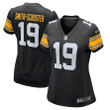 JuJu Smith-Schuster Pittsburgh Steelers Women's Alternate Game Jersey - Black Jersey